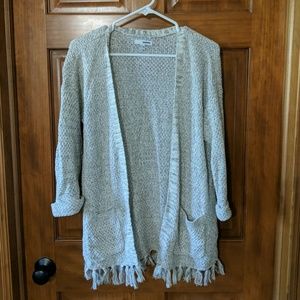 Fringe cardigan